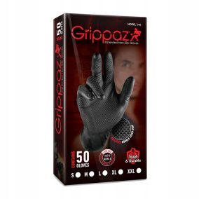 GRIPPAZ SZERELŐKESZTYŰ FEKETE L