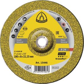 A 24 EXTRA CSISZOLÓKORONG 115X6X22,23 MM DOMBORÚ