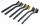 NOVOTOOLS MINI DRÓTKEFE, 175X13 MM, 6DB-OS KÉSZLET