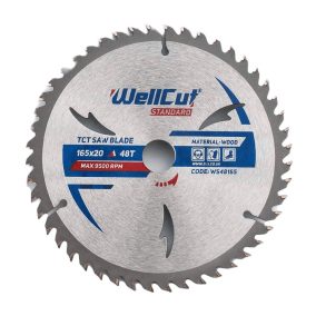 WELLCUT TCT FŰRÉSZLAP 165X20, 48T