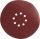 NOVOABRASIVE CSISZOLÓPAPÍR TÉPŐZÁRAS 225 MM P100, 8 LYUKKAL, 5DB-OS CSOMAG