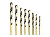 INGCO Csigafúró készlet 8 részes 2-8 mm HSS hengeres
