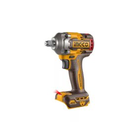   INGCO Akkus ütvecsavarozó 1/2" 405 Nm szénkefe nélküli 20 V (2 x 2,0 Ah akku + töltő)