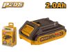 INGCO Akkumulátor 2,0 Ah 20 V