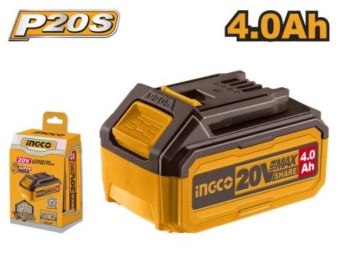 INGCO Akkumulátor 4,0 Ah 20 V