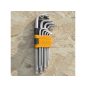 INGCO Torx kulcs készlet 9 részes T10-T50 S2