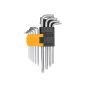 INGCO Torx kulcs készlet 9 részes T10-T50 S2