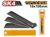 INGCO Törhető penge extra éles 18 mm (10 db)