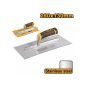 INGCO Glettvas 130 x 280 mm inox lágy fogantyús
