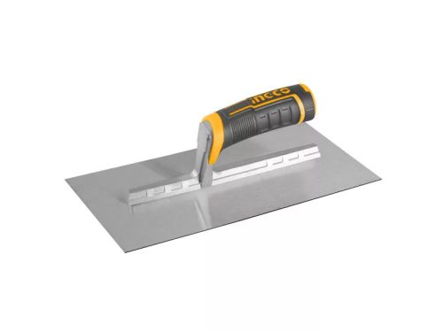 INGCO Glettvas 130 x 280 mm inox lágy fogantyús