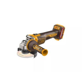   INGCO Akkus sarokcsiszoló 125 mm szénkefe nélküli 20 V (akku és töltő nélkül)