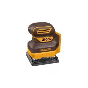   INGCO Akkus rezgőcsiszoló 110 x 100 mm szénkefe nélküli 20 V (akku és töltő nélkül)