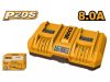 INGCO Dupla akkumulátor töltő 8,0 A 20 V