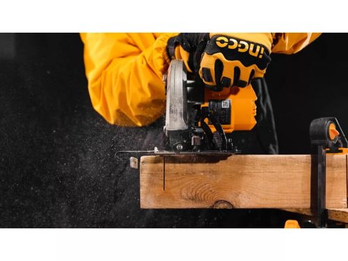 INGCO Akkus körfűrész 165 mm szénkefe nélküli 20 V (akku és töltő nélkül)