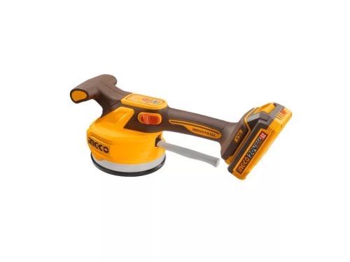 INGCO Akkus vákuumos lapvibrátor 130 mm 20 V (akku és töltő nélkül)