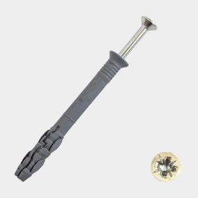 6x40 beütődübel lapos peremmel