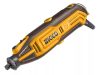 INGCO Mini csiszoló 130 W univerzális flexibilis szárral, tartozékokkal