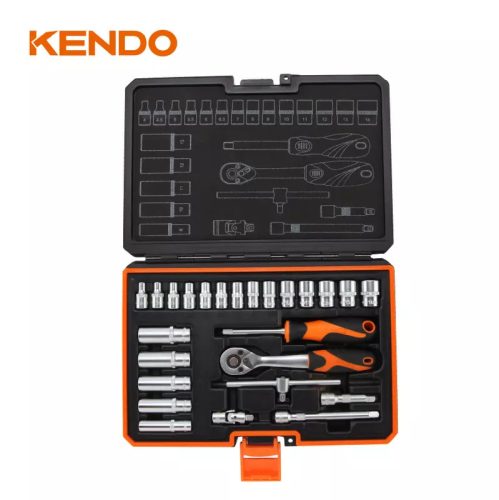 KENDO 1/4" DUGÓKULCS KLT. 25R. 4-14MM NO.90561