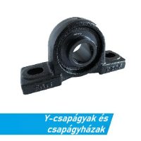 Y-csapágyak és csapágyházak